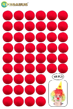 NASO CLOWN in spugna (cf 48 pz)
